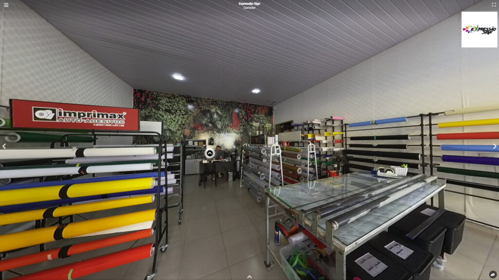 Área interna da Expressão Sign Comunicação visual em atibaia