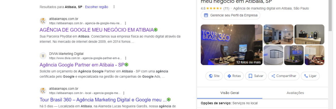 GOOGLE MEU NEGÓCIO EM ATIBAIA – COMO FUNCIONA ?