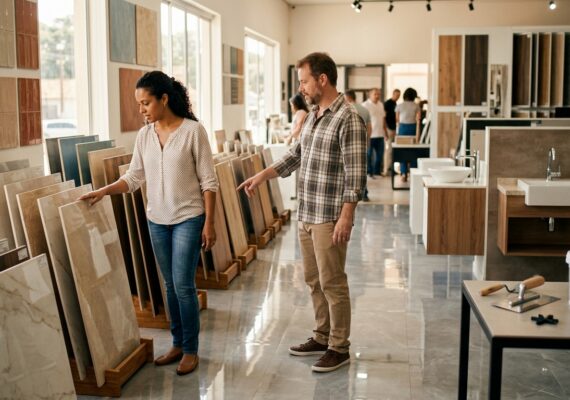 Pisos e Porcelanatos: Como Escolher o Melhor para Seu Ambiente