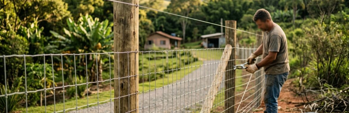 Telas de alambrado em Atibaia: conheça seus benefícios e usos