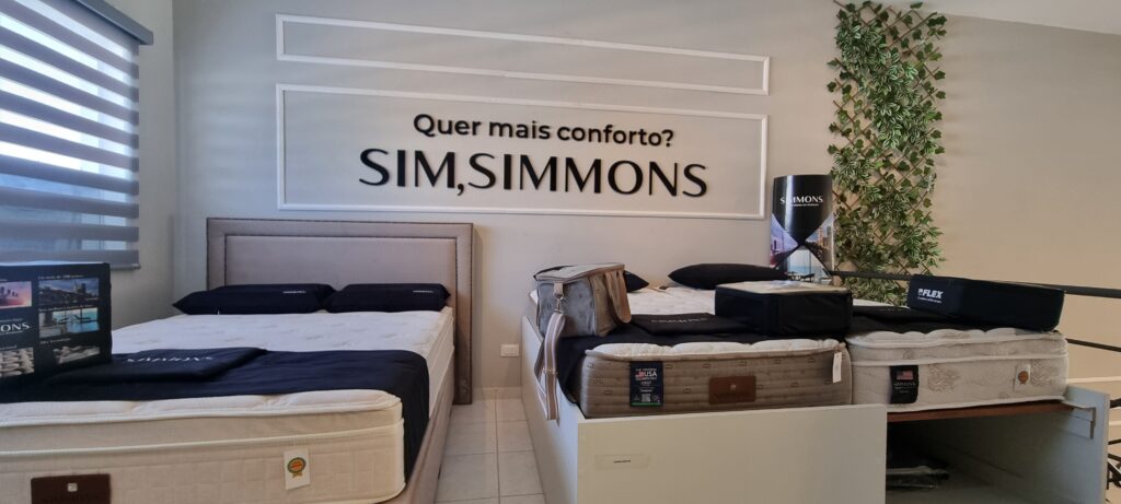 loja de colchões em atibaia - Simmons