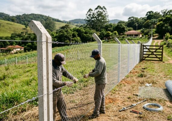 Telas de alambrado em Atibaia: escolha a solução ideal para seu projeto