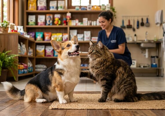 O que levar em consideração ao escolher um petshop para meu cão