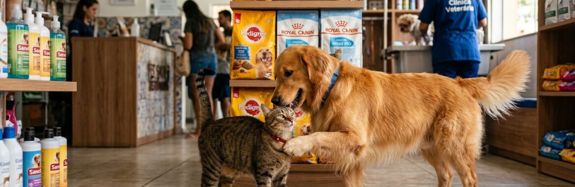 O que devo preparar para levar meu pet pela primeira vez ao petshop