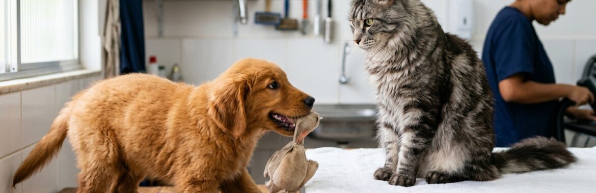 Petshop com creche e centro estético: quais cuidados garantir para o bem-estar do pet