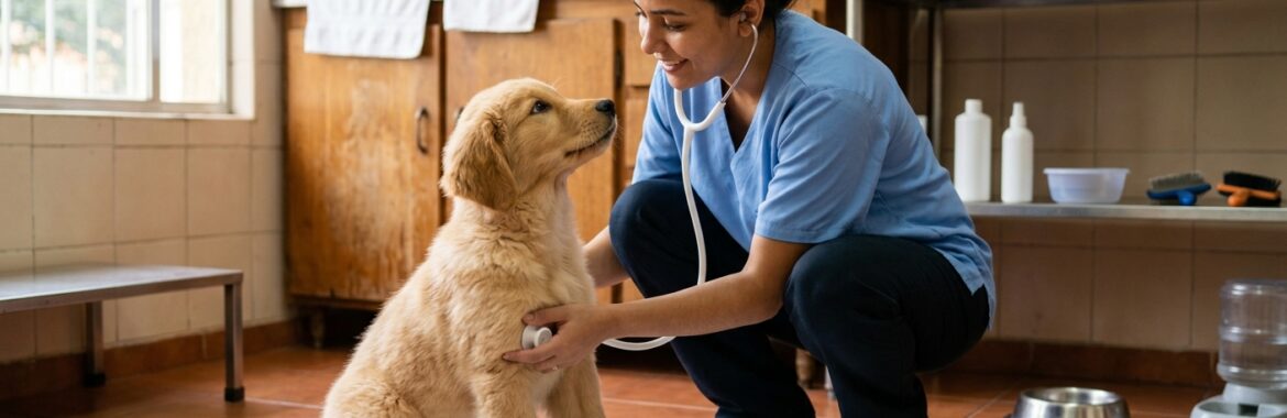 Quais precauções devo tomar ao matricular meu pet em um petshop com creche canina