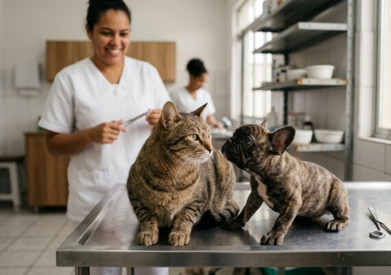 Centro estético veterinário: quais tratamentos ajudam na hidratação do pelo