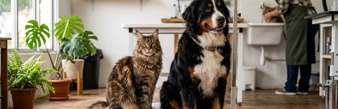 Como garantir a segurança do meu pet durante o banho e tosa no petshop