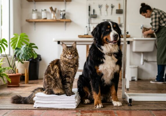 Como garantir a segurança do meu pet durante o banho e tosa no petshop