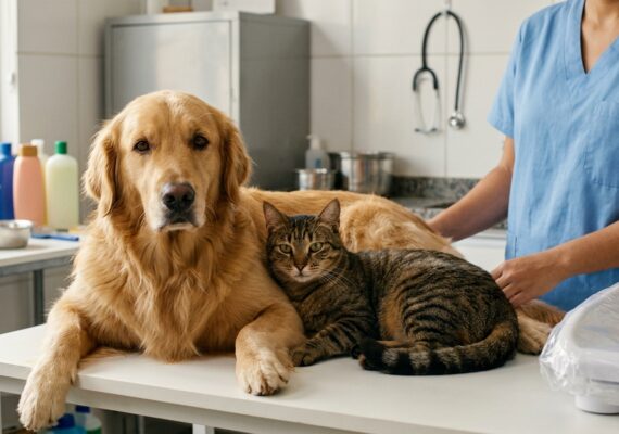 Centro estético veterinário: quais tratamentos são indicados para pelagem oleosa