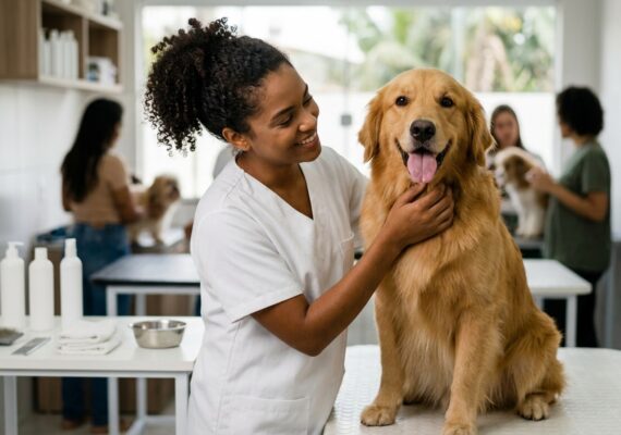 Como funciona o serviço de tosa para cães de pelagem fina e delicada