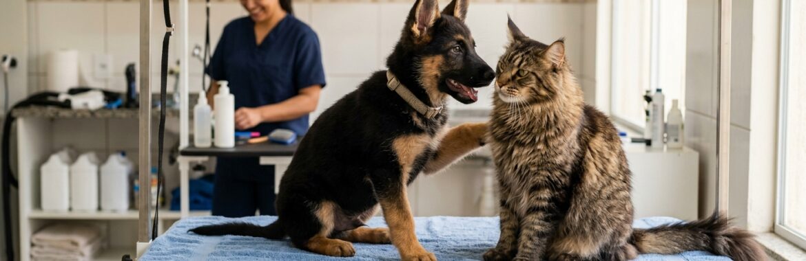 Centro estético veterinário: quais tratamentos são indicados para pelagem ressecada