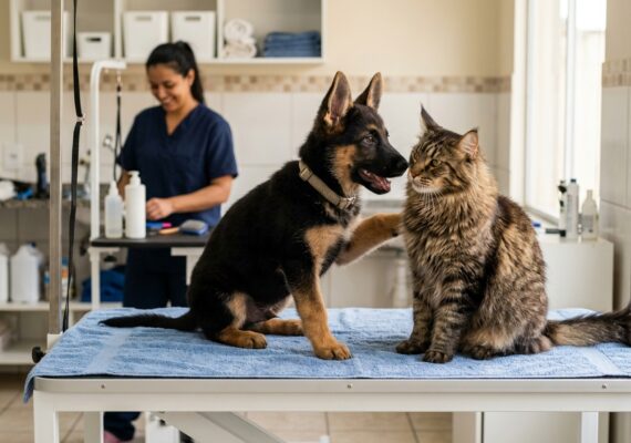 Centro estético veterinário: quais tratamentos são indicados para pelagem ressecada