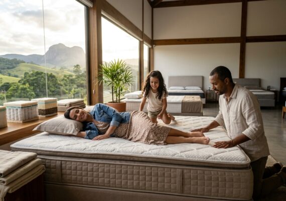 Como o colchão de molas ensacadas melhora o conforto do sono