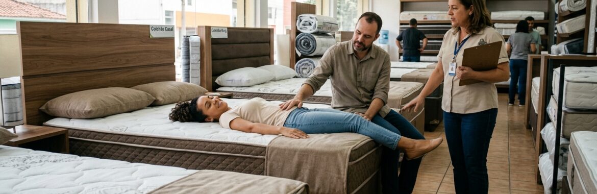Como a loja de colchão em Atibaia ajuda na escolha personalizada do produto