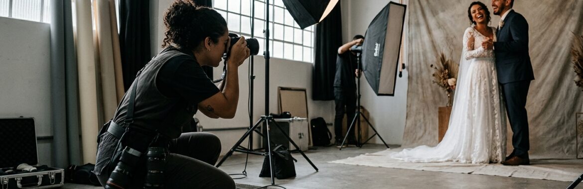 Como montar um portfólio com fotos de estúdio para fotógrafos iniciantes
