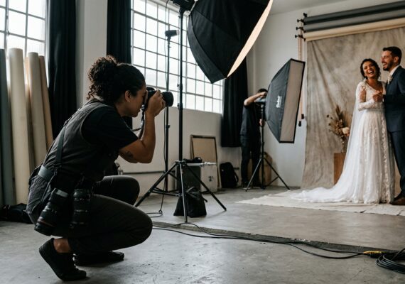 Como montar um portfólio com fotos de estúdio para fotógrafos iniciantes
