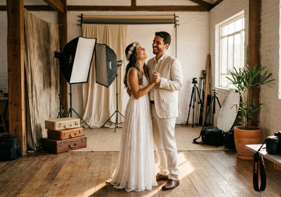 Dicas para fotos criativas em estúdio fotográfico