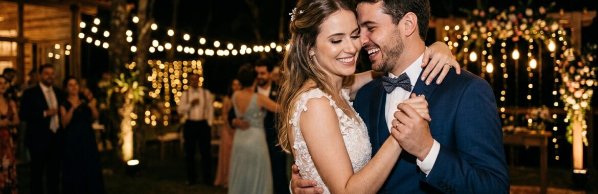 Fotos de casamento noturnas: técnicas e cuidados