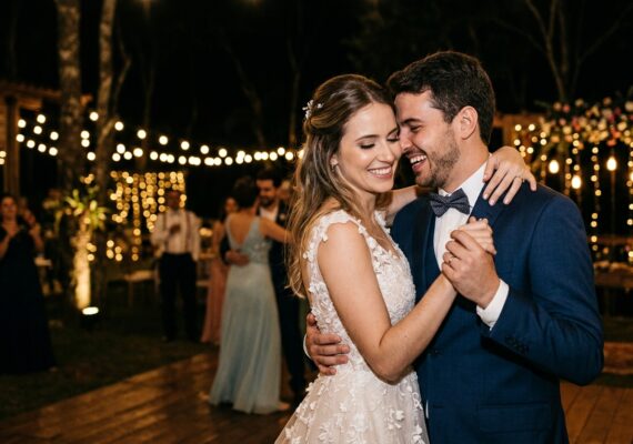 Fotos de casamento noturnas: técnicas e cuidados