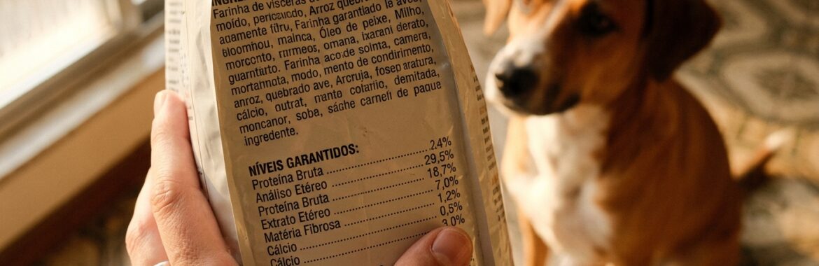 Guia para alimentação saudável: ler o rótulo da ração