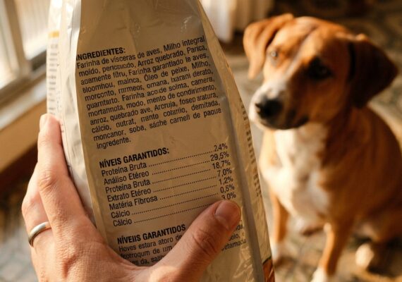 Guia para alimentação saudável: ler o rótulo da ração