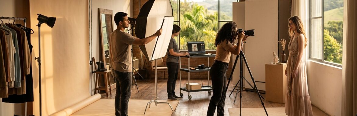 Como fazer fotos para empresas que geram engajamento online