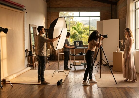 Como fazer fotos para empresas que geram engajamento online