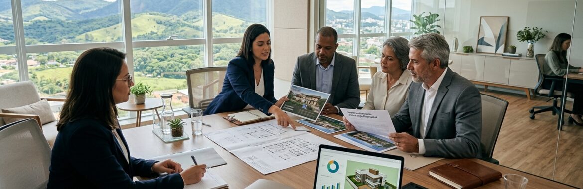 Planejamento para venda de imóveis alto padrão em Atibaia