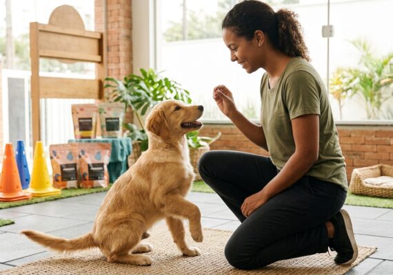 Como escolher adestramento profissional ou caseiro para seu cão