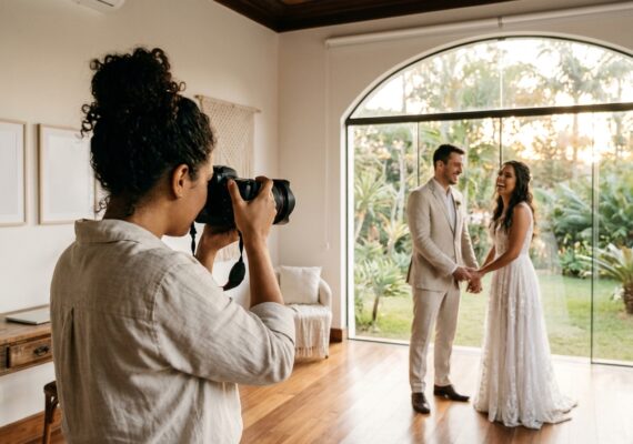 Fotos de casamento na praia: cuidados e dicas para capturar momentos únicos