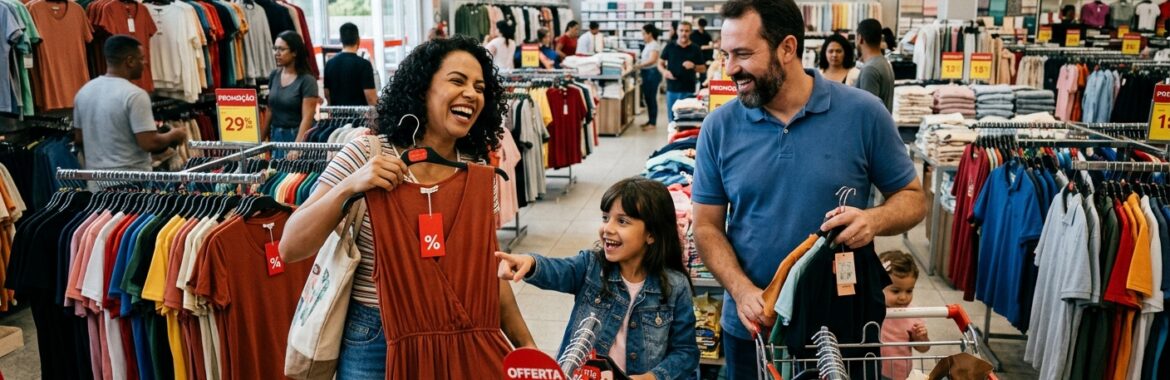 Promoções sazonais confiáveis em magazines e lojas de departamentos
