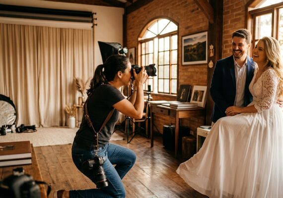 Qual a melhor postura para fotos corporativas em estúdio