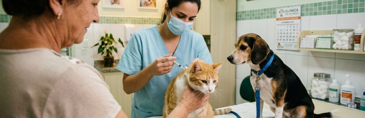 Vacinas recomendadas para cães e gatos em diferentes idades – Guia Petshop